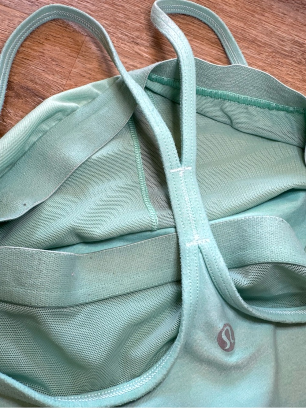 lululemon athletica Light Aqua Strappy Camisole - Picture 2 of 3